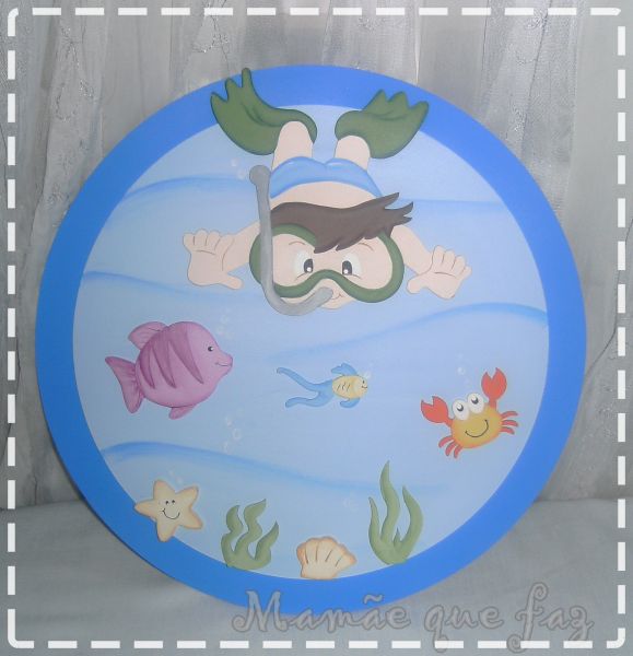 Mandalas fundo do mar