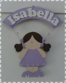 Placa Maternidade menina
