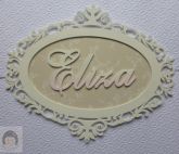 Placa Eliza - GRANDE