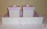 Kit Higiene Rosa Resina