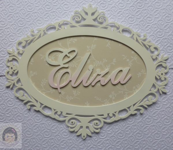 Placa Eliza - GRANDE