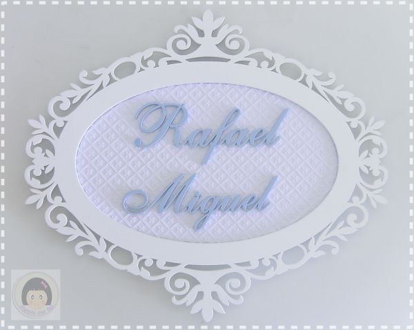 Placa Rafael/Guilherme - MÉDIA